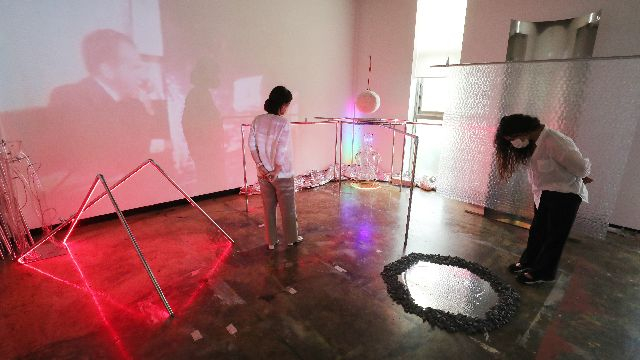 2022년 홍티아트센터 상반기 입주작가 오픈스튜디오 ‘끝의시작:상편’ 전시 전경. 부산일보DB