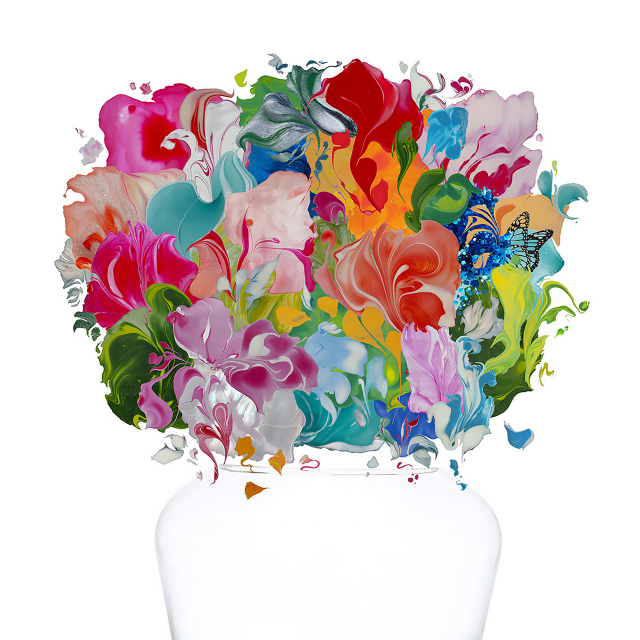 에밀리영 'Trans Liquid Project'. 갤러리마레 제공