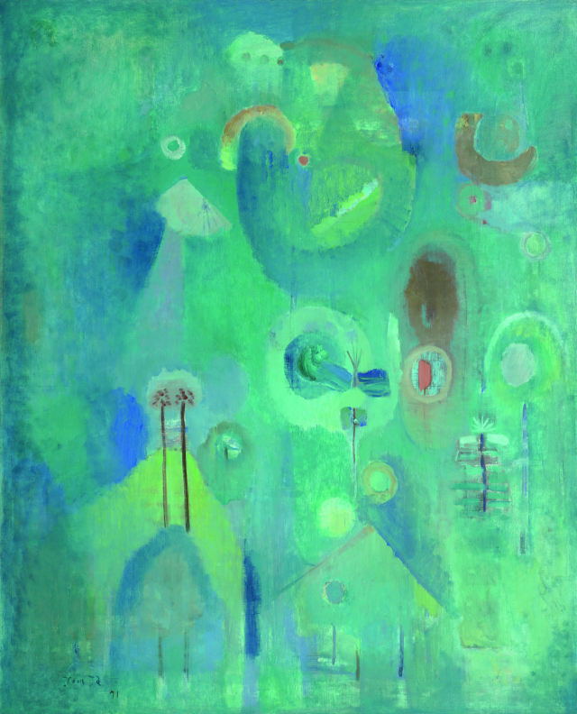 전준자 'Work 1-시의 조형'. 미광화랑 제공