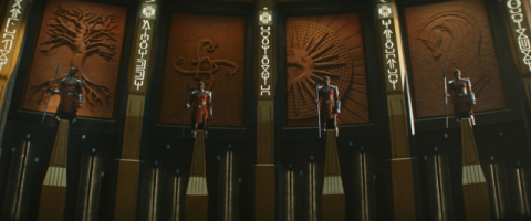 할리우드 블록버스터 ‘블랙 팬서: 와칸다 포에버’ 스틸 컷. 월트디즈니컴퍼니 코리아 제공