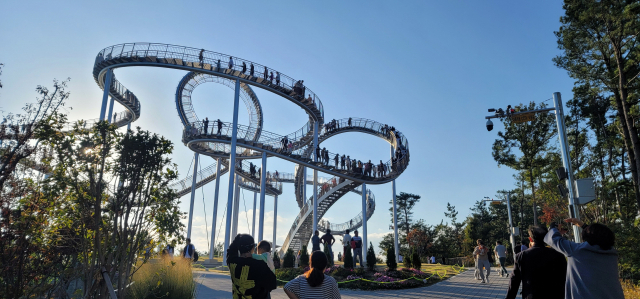 2022 대한민국 공간문화대상 대상을 수상한 경북 포항시 '스페이스 워크'. 오금아 기자