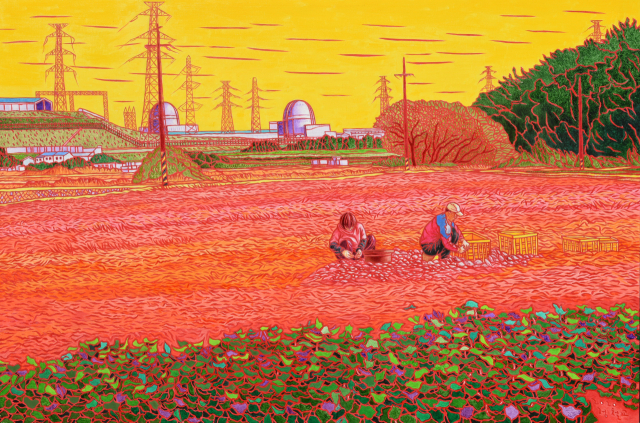 정철교 '고구마밭'(2020). 작가 제공