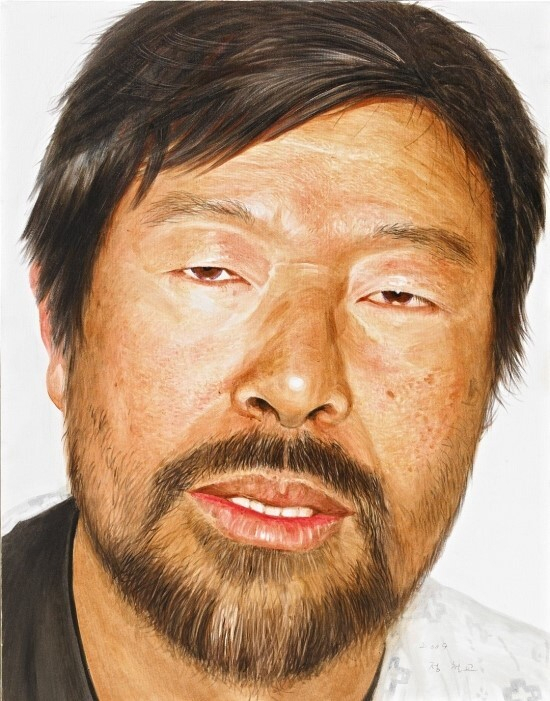 정철교 '2009 자화상'. 작가 제공