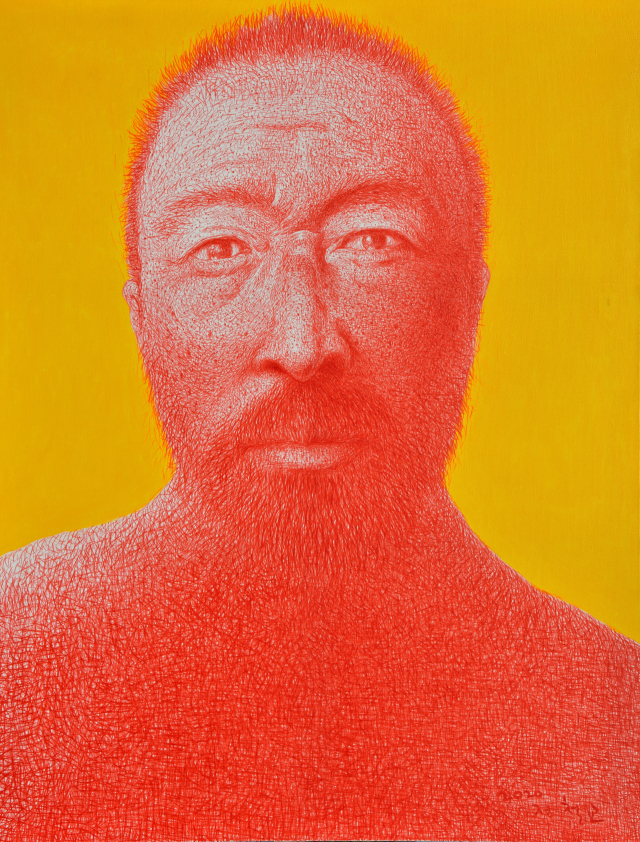 정철교 '2020 자화상'. 작가 제공