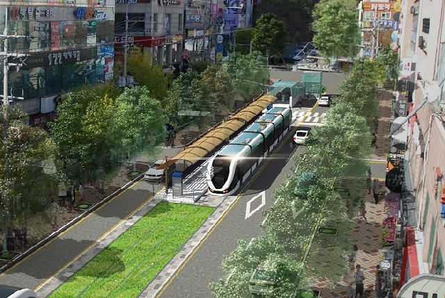 사진은 부산 오륙도선 트램 개념도. 연합뉴스