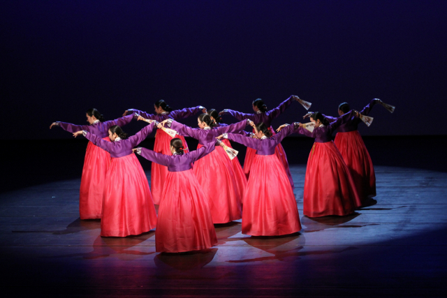 고당할미에 등장하는 산조군무. 윤여숙무용단 제공