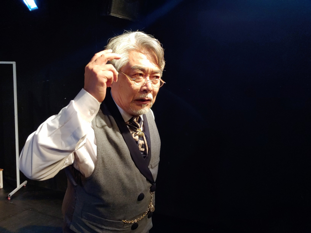 '필경사 바틀비'에 출연한 박찬영 배우. 극단 바문사 제공