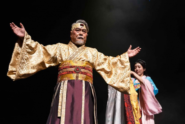 '장수왕'에 출연한 박찬영 배우. 극단 바문사 제공