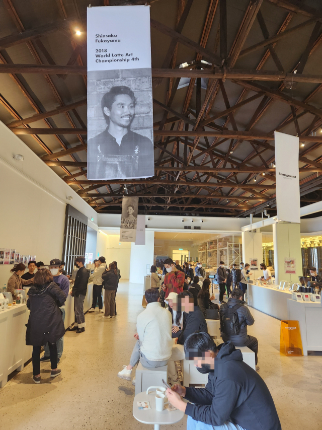 27일 오후 영도 모모스 로스터리&커피 바에서 게스트 바리스타 이벤트가 열렸다. 조영미 기자