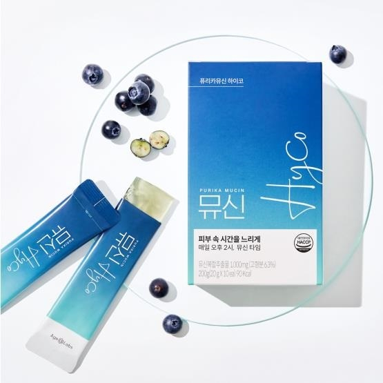 에이지엣랩스가 생산하는 이너뷰티 식품. 달팽이에서 나오는 뮤신을 활용해 만들었다. 농식품부 제공