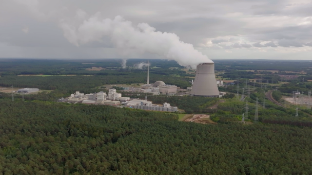 다큐멘터리 ‘아포리아’에 나오는 독일 엠슬란트 원전. KBS 제공