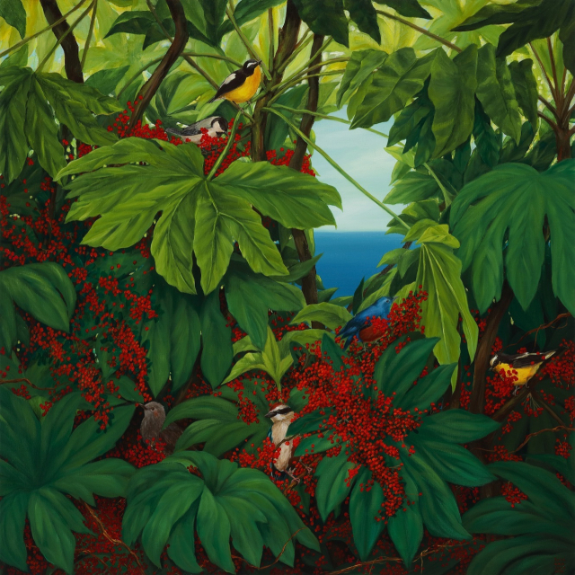 허문희 '섬의 숲'. 맥화랑 제공