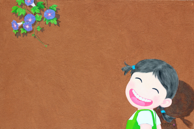 이순구 '꽃삐-나팔꽃'. 갤러리조이 제공