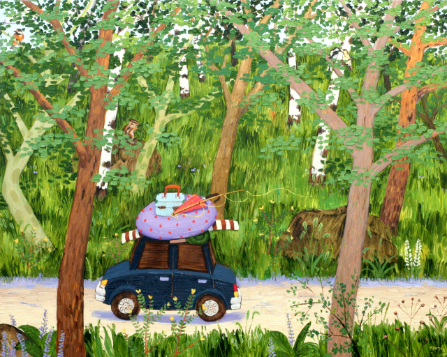 전영근 '숲으로'. 갤러리조이 제공