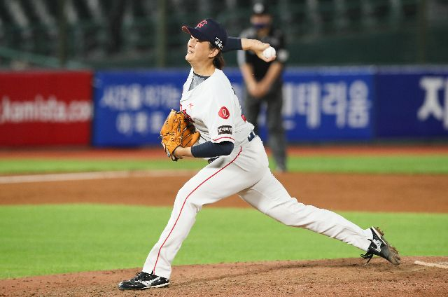 롯데 자이언츠 투수 김원중. 부산일보DB