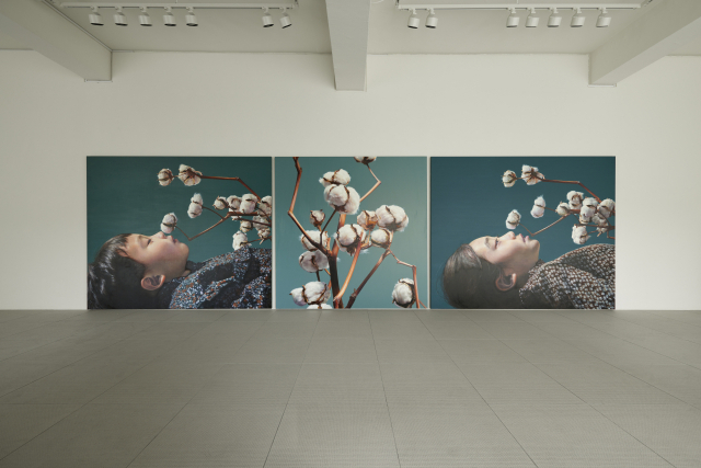 강강훈 개인전 전시장 전경. 조현화랑 제공