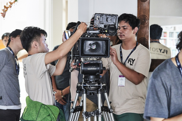 2018년 싱가포르 FLY 워크숍 현장. 부산영상위원회 제공