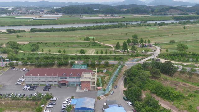 의령 친환경골프장 전경. 의령군 제공