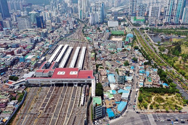 부산 부산진구 부전역 일대 모습. 부산일보DB