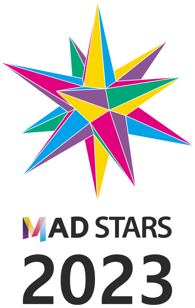 2023 MAD STARS 로고. 부산국제광고제 제공