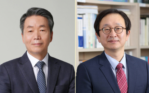 김용원(왼쪽) 정승윤.