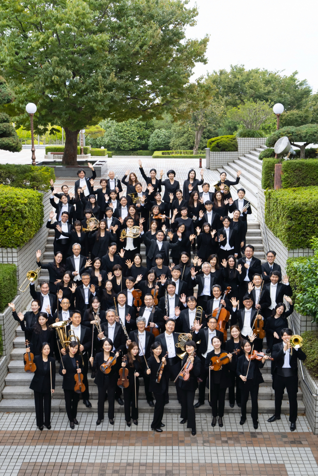 오는 21일 제597회 정기연주회를 앞둔 부산시립교향악단. 부산시립예술단 제공.