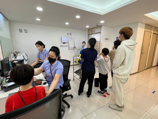 건협부산 동래, 아동보육시설 대상 사회공헌 건강검진 실시