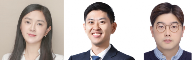 (왼쪽부터) UST-KRIBB 스쿨 이현지, UST-KIST 스쿨 김호준, UST-KIER 스쿨 문태영 교수. UST 제공