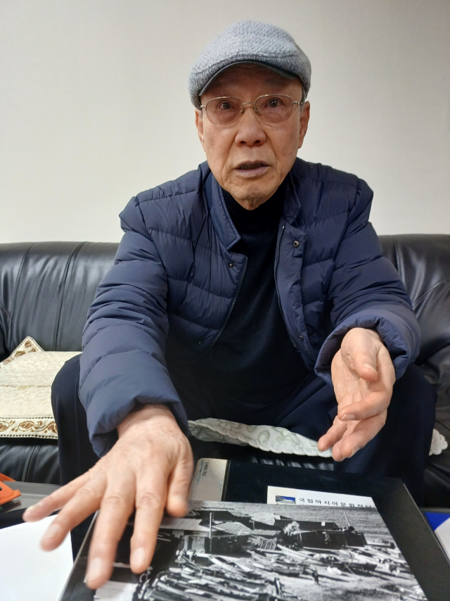 정정회 사진가는 “부산 중요 사진가들의 기록을 보존할 수 있는 기구가 만들어졌으면 한다”고 했다. 최학림 선임기자 theos@