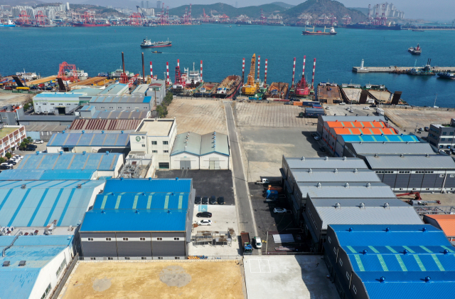 부산시가 추진 중인 부스트벨트 사업 대상지 중 영도구 동삼동 일대. 정종회 기자