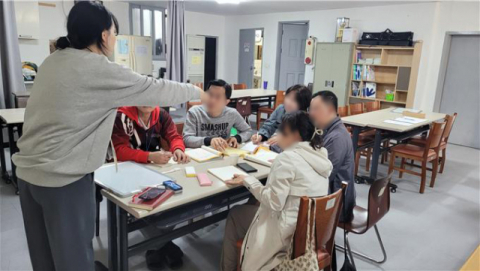 부산디지털대 디딤돌 동아리,  외국인 근로자를 위한 한글교실 봉사