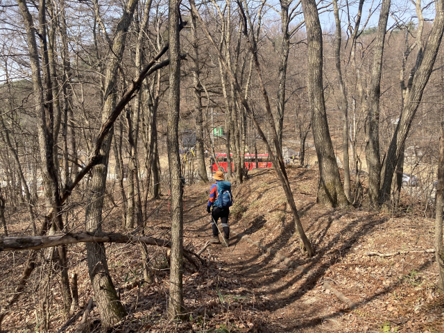 삽당령에 도착.