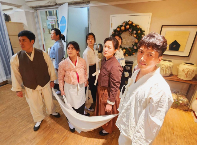 연극 ‘조센 도쿠리츠 반자이(조선 독립 만세)’ 연습 장면. 시민극단 쌈 제공