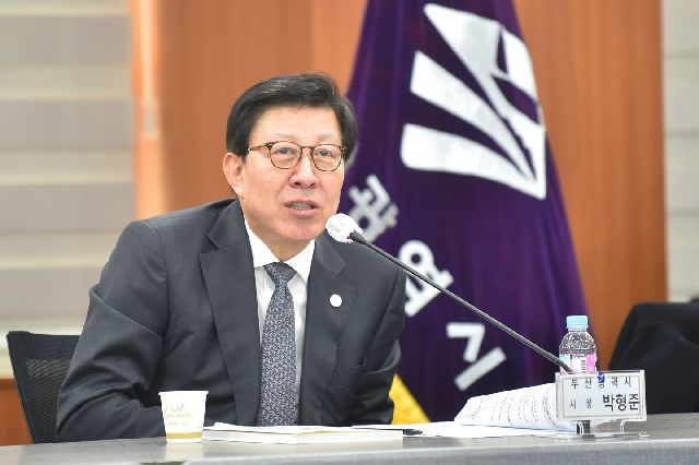 박형준 부산시장. 연합뉴스