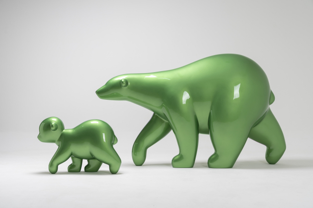 변대용 '그린 베어스'. 갤러리조이 제공