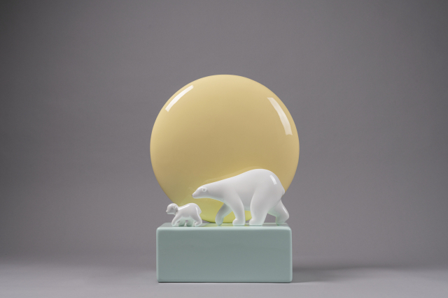 변대용 '달과 곰'. 갤러리조이 제공