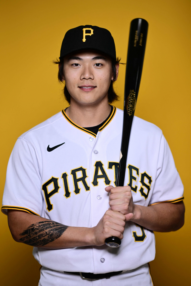 미국프로야구 메이저리그(MLB) 2023시즌 개막전 로스터에 포함된 배지환(피츠버그 파이리츠). AFP연합뉴스
