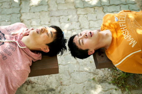 장항준 감독이 메가폰을 잡고 안재홍 배우 등이 출연한 영화 ‘리바운드’ 스틸 컷. 바른손이앤에이 제공