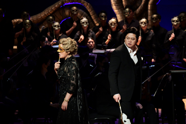 2022 부산오페라시즌 금정문화회관 제작 콘서트 오페라 ‘가면무도회’. 부산시 제공