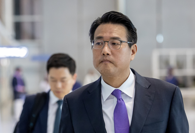 김태효 국가안보실 1차장이 윤석열 대통령의 미국 국빈 방문을 최종 조율하기 위해 11일 오전 출국하고 있다.연합뉴스