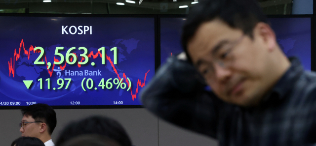 국내 증시가 박스권을 돌파하는 강세를 보이는 가운데 개인투자자들이 대거 증시로 복귀하고 있다. 다만 증권가 곳곳에선 주가 과열 경고음이 울리고 있다. 20일 오후 서울 중구 하나은행 딜링룸 전광판에 코스피 지수 등이 표시되고 있다. 연합뉴스