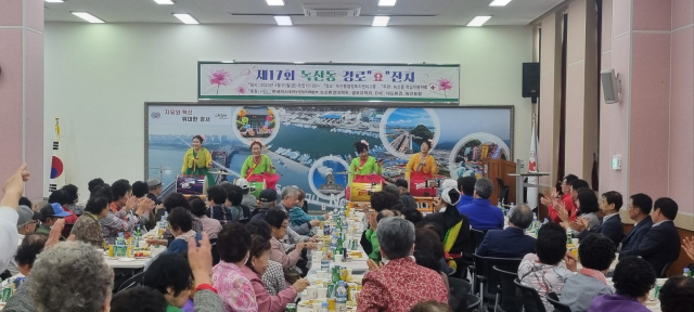 녹산동 적십자봉사회, ‘경로 효 잔치’ 개최