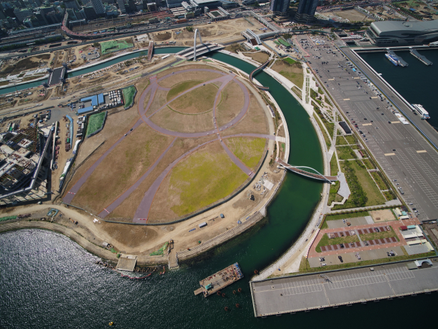 부산 부산항 북항 친수공원 일부 전경. 부산일보 DB