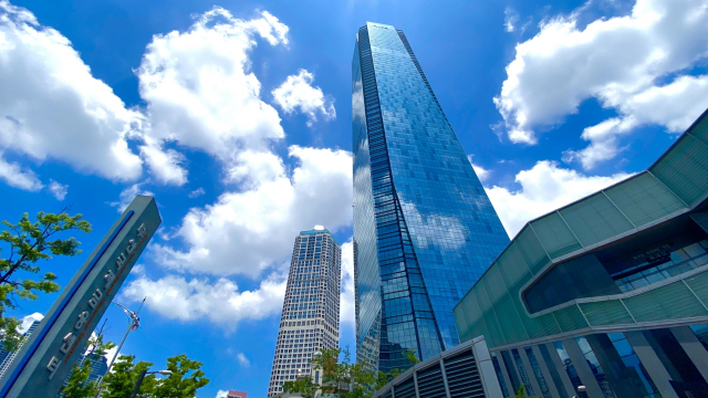 한국남부발전 부산 본사가 입주해 있는 부산국제금융센터(BIFC) 전경. 남부발전 제공