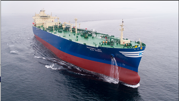 운항 중인 현대LNG해운의 초대형 가스운반선(VLGC). 사진 : 현대LNG해운