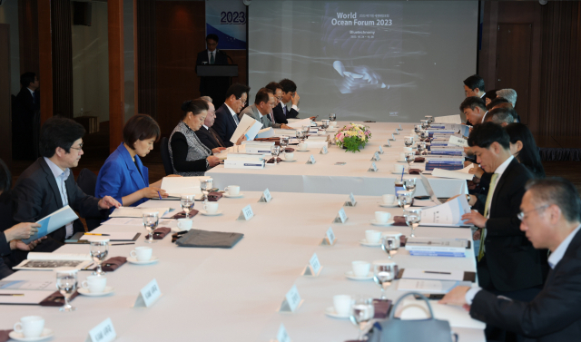2023년도 (사)한국해양산업협회 정기이사회 및 총회가 17일 부산 롯데호텔에서 열렸다. 이재찬 기자 chan@