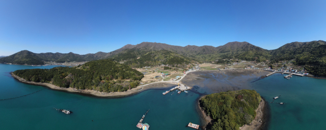 거제남부관광단지가 조성될 남부면 탑포리 일원. 부산일보DB