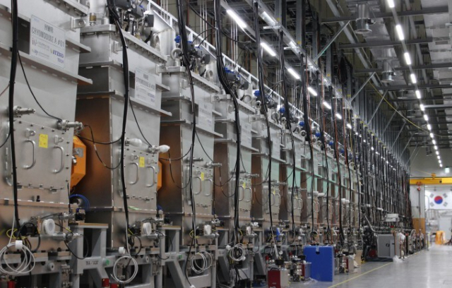 한국형 초전도 중이온 가속기인 '라온(RAON)'의 저에너지 가속구간 설비. 과기정통부 제공