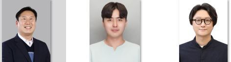 연구진의 모습. (왼쪽부터) 교신저자 김동완, 제1저자 황석호, 제1저자 서승덕. 한국연구재단 제공