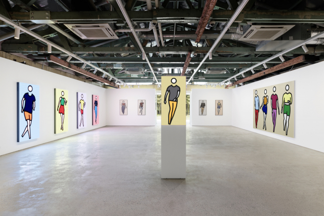 줄리안 오피 개인전 'OP.VR@Kukje/F1963.BUSAN' 설치 전경. 국제갤러리 제공